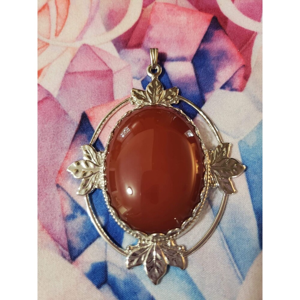 Red Jasper Handmade Vintage Pendant